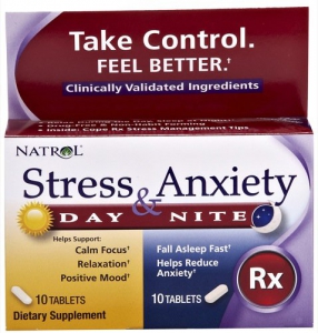 Natrol Stress and Anxiety Day and Night Tablets 20 ct review