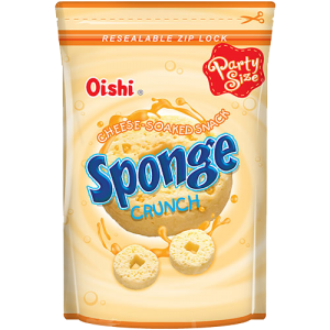 Oishi Cheese - Soaked Snack Sponge Crunch review