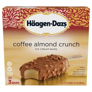 Haagen Dazs Coffee Almond Crunch Ice Cream Bar review