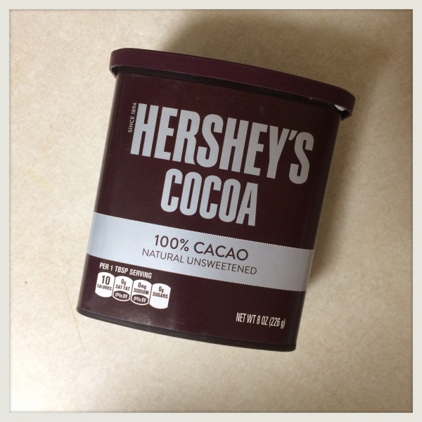 Hershey’s Cocoa 100% unsweetened cacao powder review