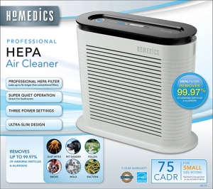 Homedics hepa air cleaner