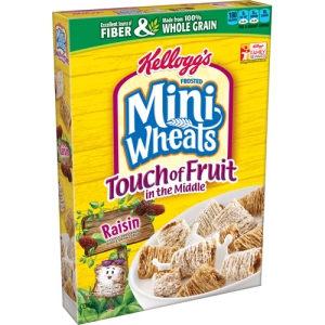 Kellogg’s Frosted Mini Wheats Touch of Fruit in the Middle Raisin review